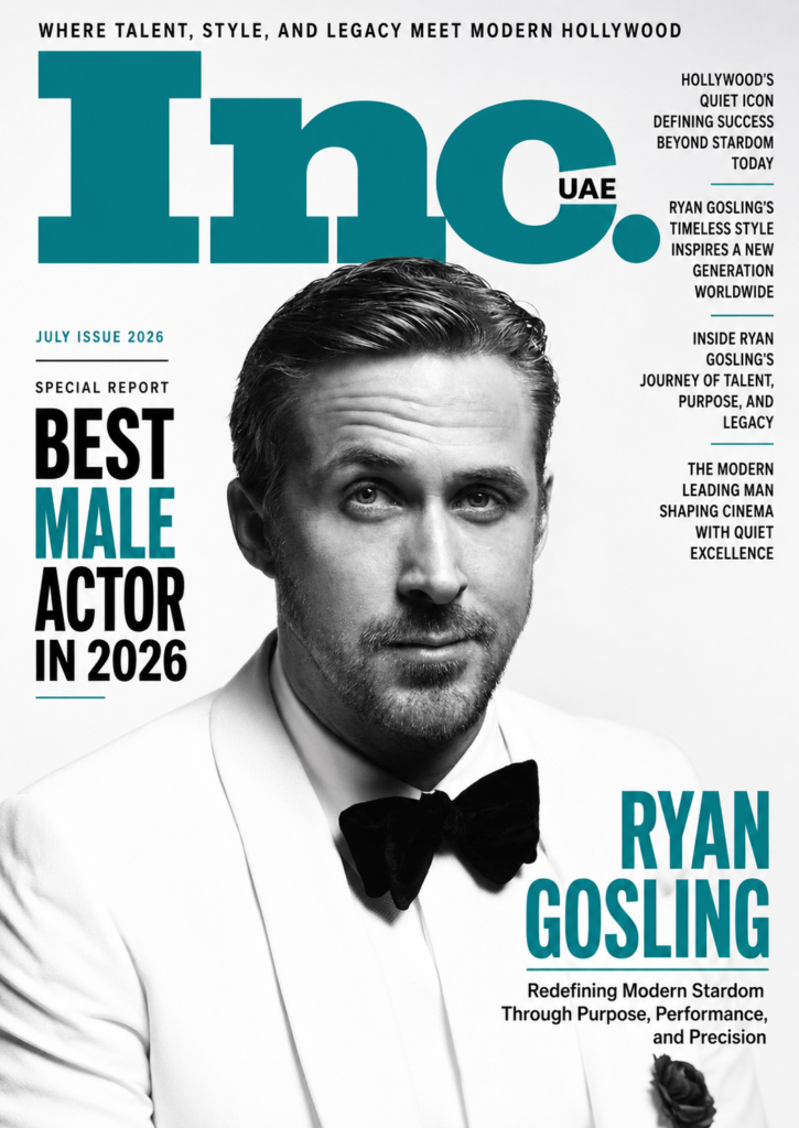 Ryan Gosling: Redefining Modern Stardom Through Purpose, Performance, and Precision